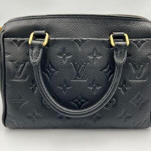 Louis Vuitton Speedy Bandouliere NM Bag Monogram Empreinte Leather 20